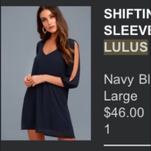 Lulu’s shifting dears long sleeve dress